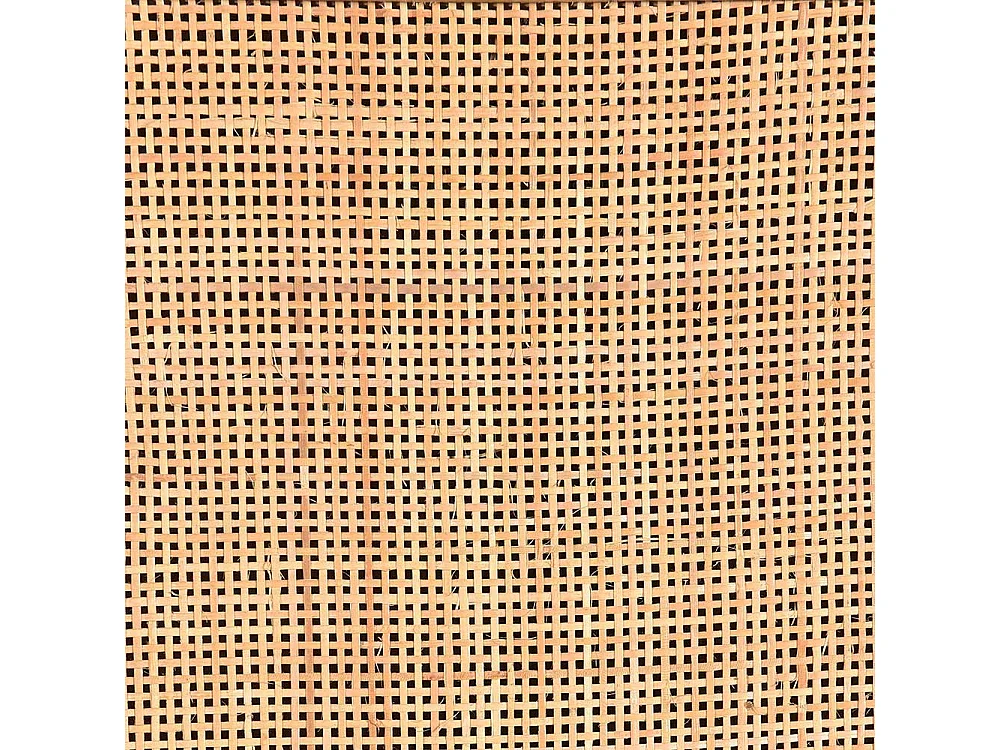 Vollholzkommode aus Mangobaum Massivholz Rattan