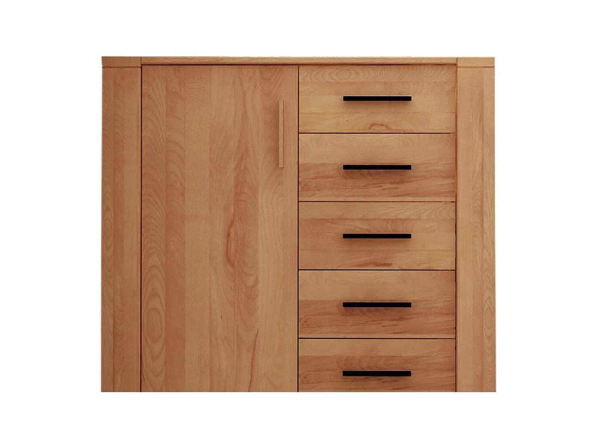 Kombikommode aus Kernbuche Massivholz geölt