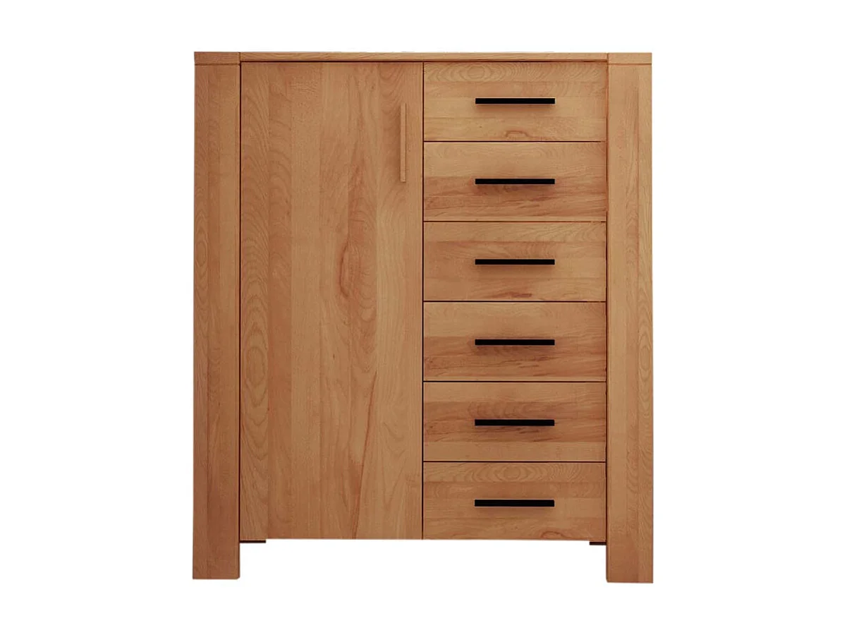 Kombikommode aus Kernbuche Massivholz geölt