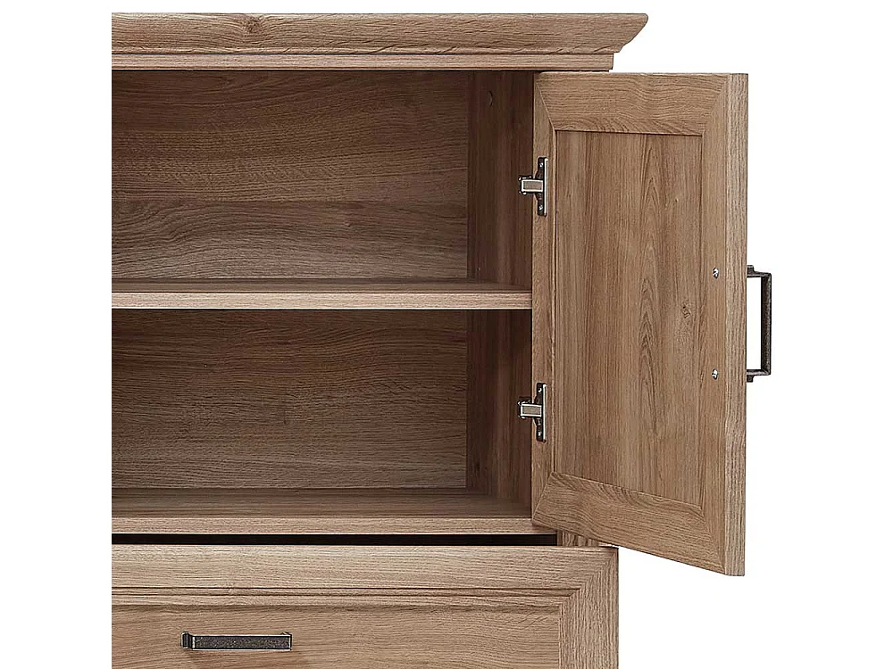 Highboard mit LED Beleuchtung einer Schublade