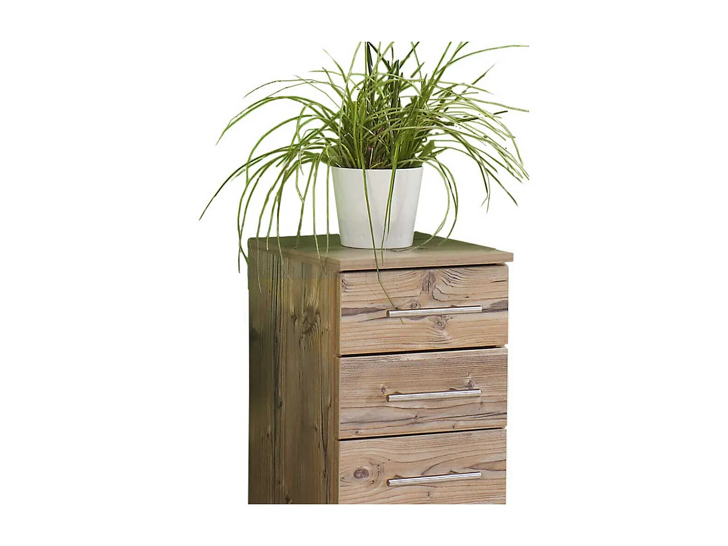 Bad Seitenschrank im Dekor Fichte Grau 1-türig