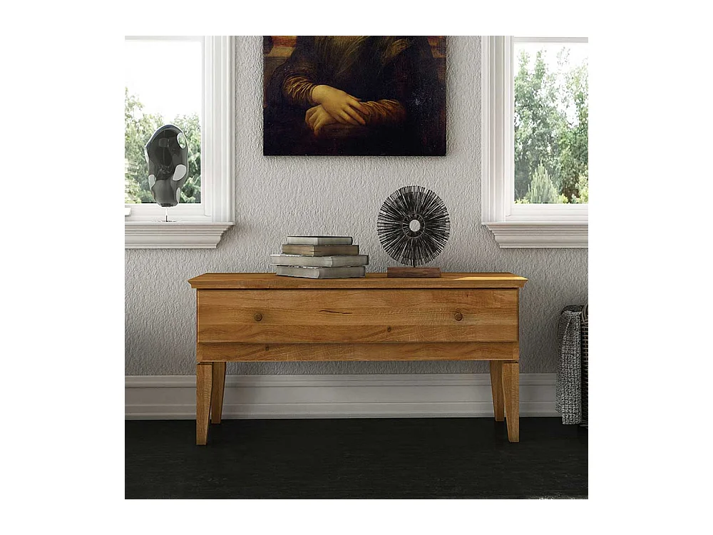 Lowboard aus Wildeiche Massivholz 50 cm hoch