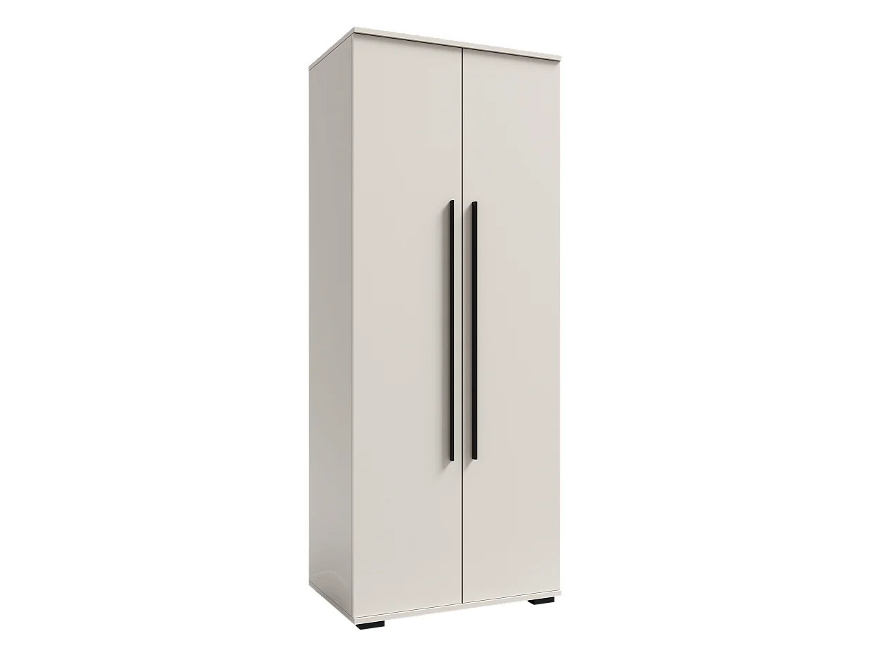 Szafa Otwierana Dwudrzwiowa 80cm x 200cm KASZMIR | Półki + Wieszak