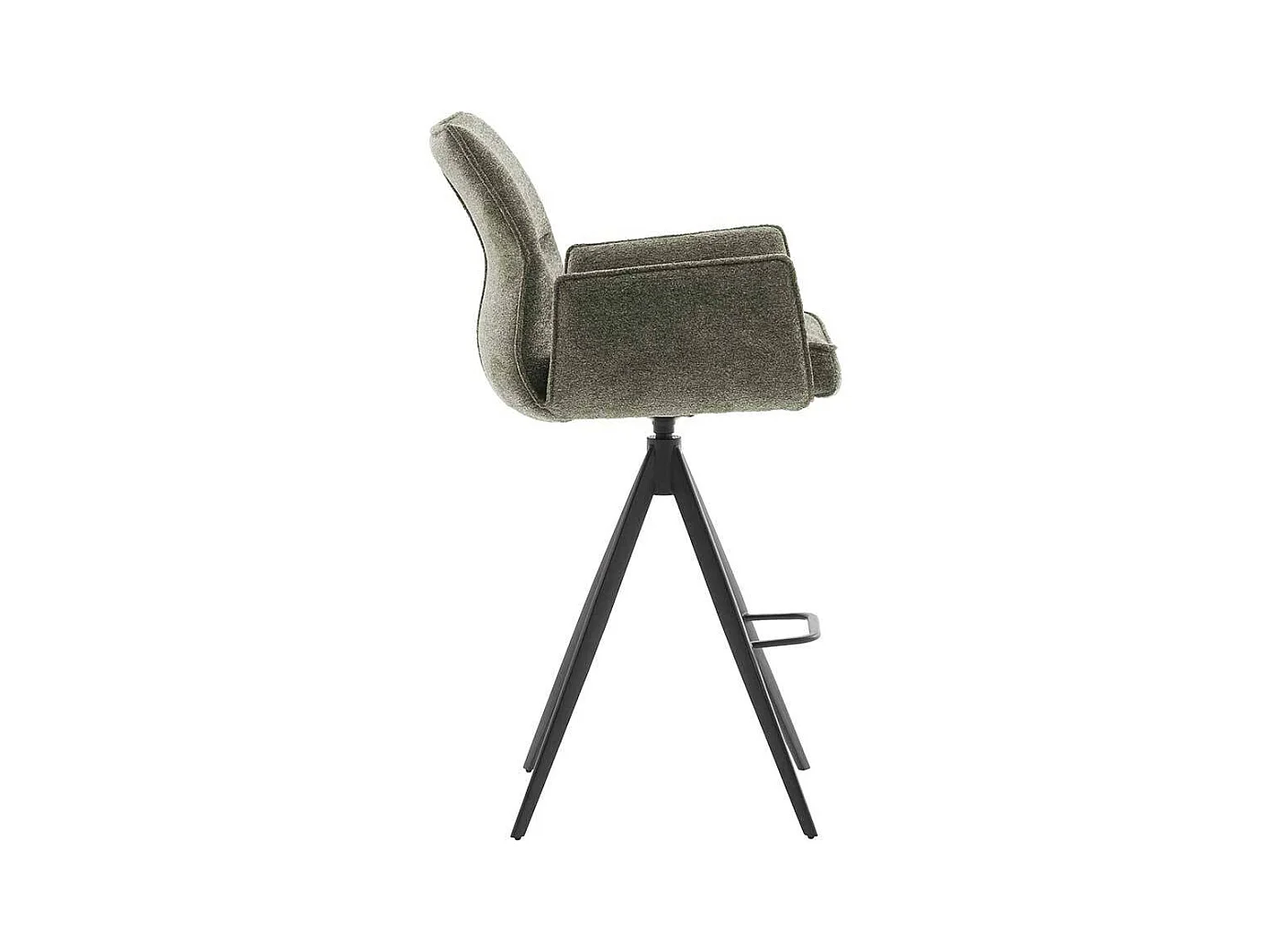 Barhocker Barstuhl mit Armlehnen 75 cm Sitzhöhe (2er Set)