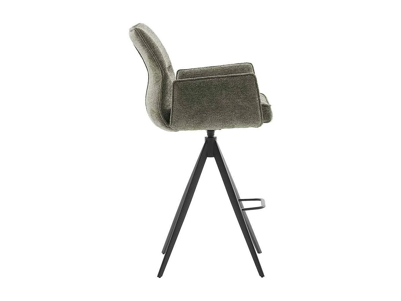 Barhocker Barstuhl mit Armlehnen 75 cm Sitzhöhe (2er Set)