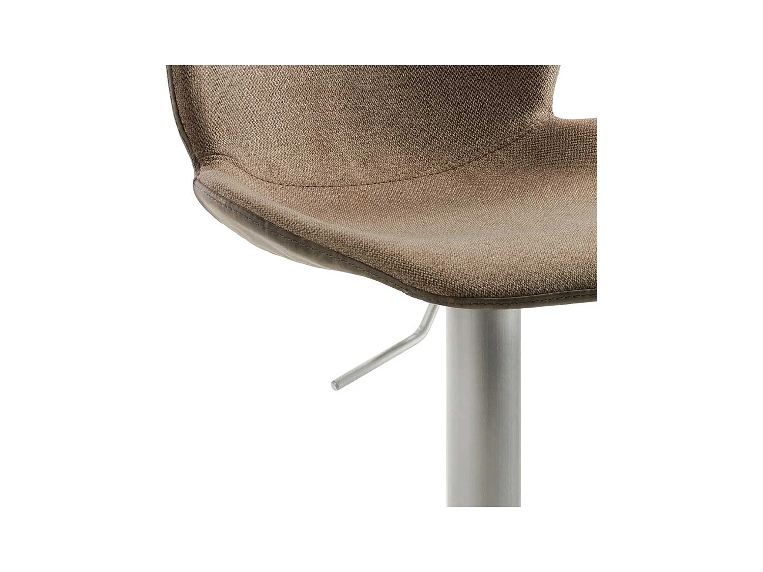 Barhocker Design mit gepolsterter Rückenlehne Gasdruck höhenverstellbar
