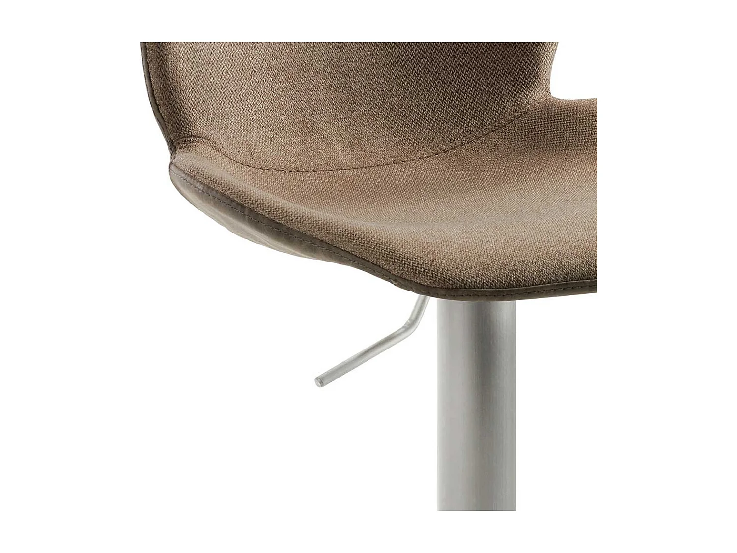 Barhocker Design mit gepolsterter Rückenlehne Gasdruck höhenverstellbar