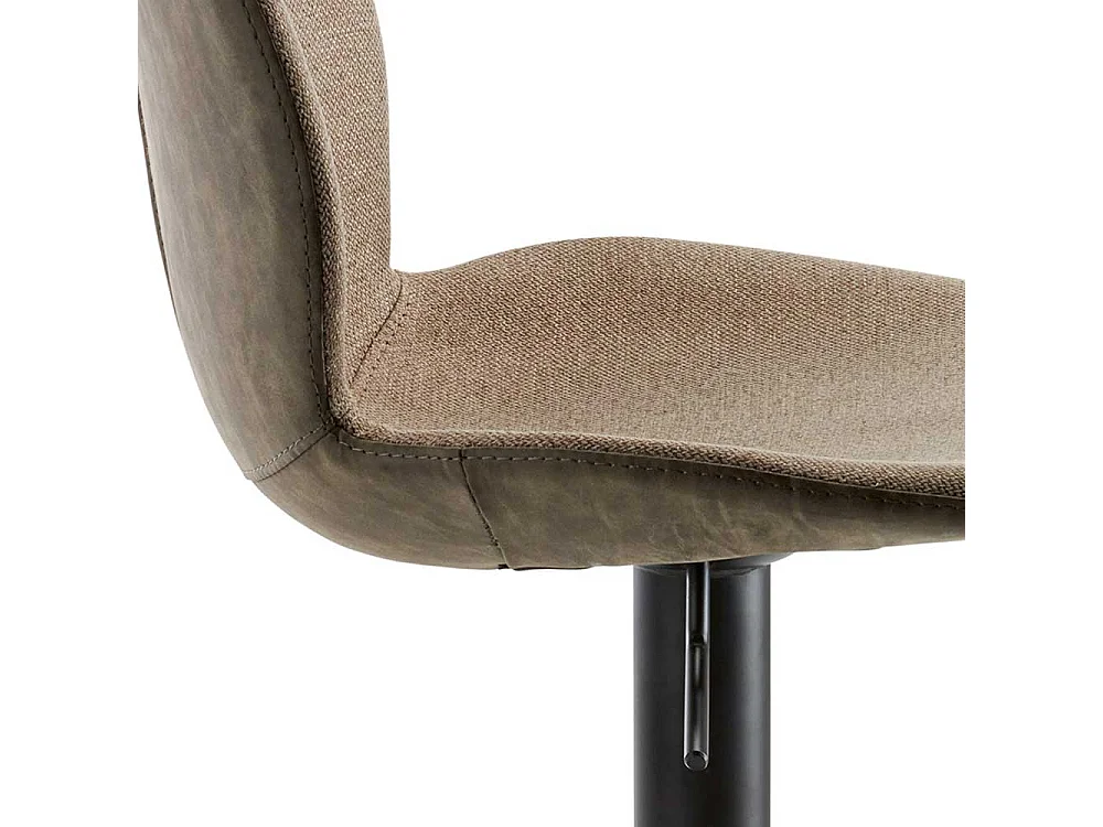 Tresenstuhl mit gepolsterter Rückenlehne Gasdruck höhenverstellbar