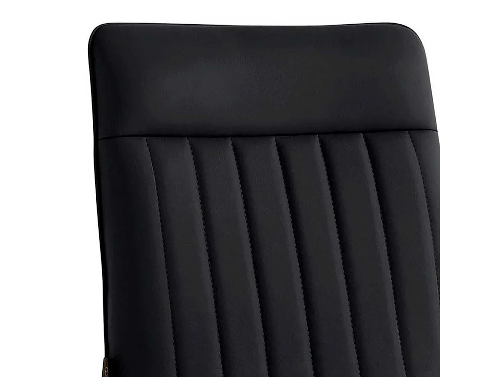 Kunstleder Hochhocker in Schwarz 70 cm Sitzhöhe (2er Set)