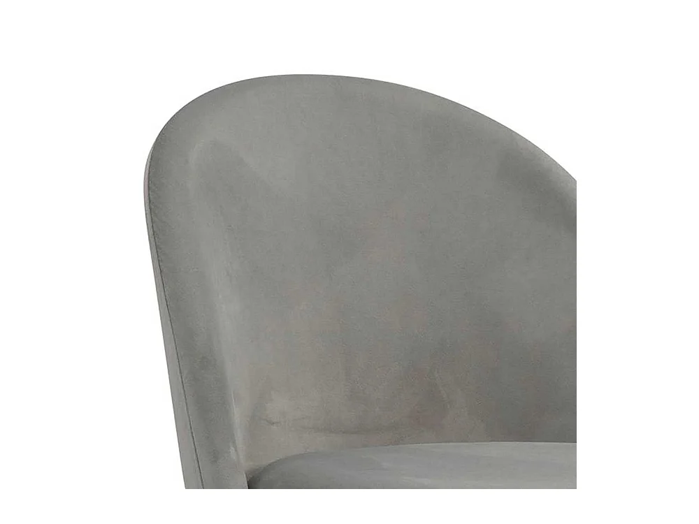 Barhocker Set Hochhocker in Grau und Goldfarben (2er Set)