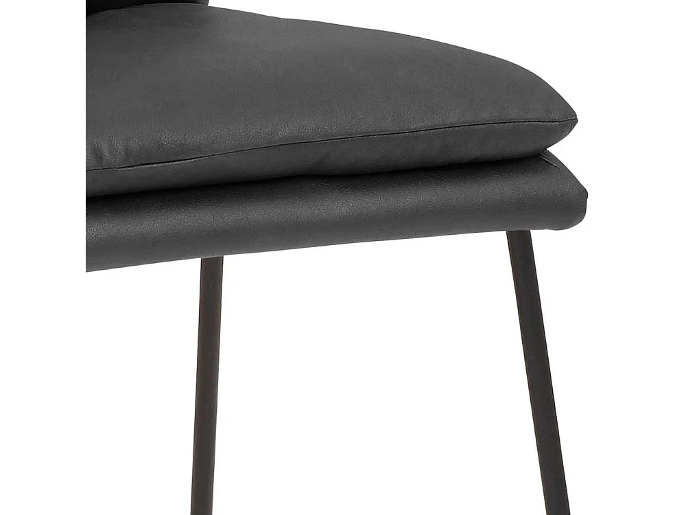 Barhocker Küche in Dunkelgrau und Schwarz Made in Germany