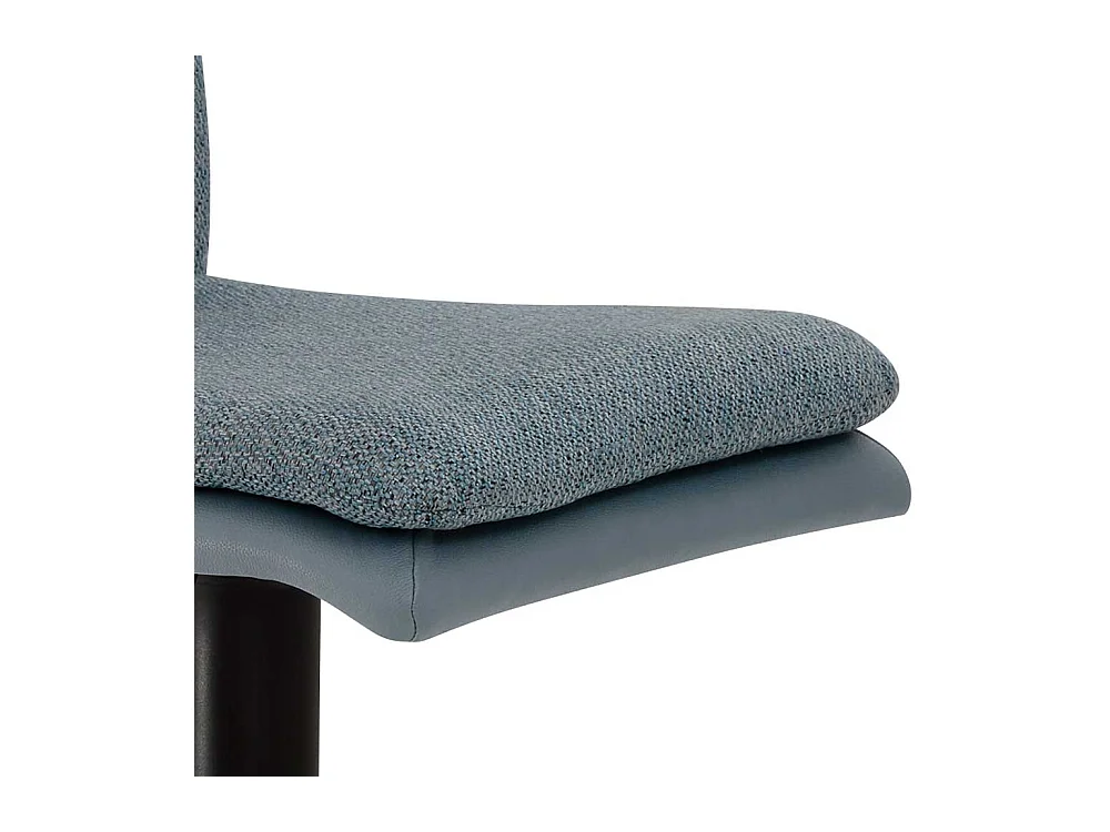 Hoher Hocker Küche oder Bar in Blaugrau und Hellblau Made in Germany