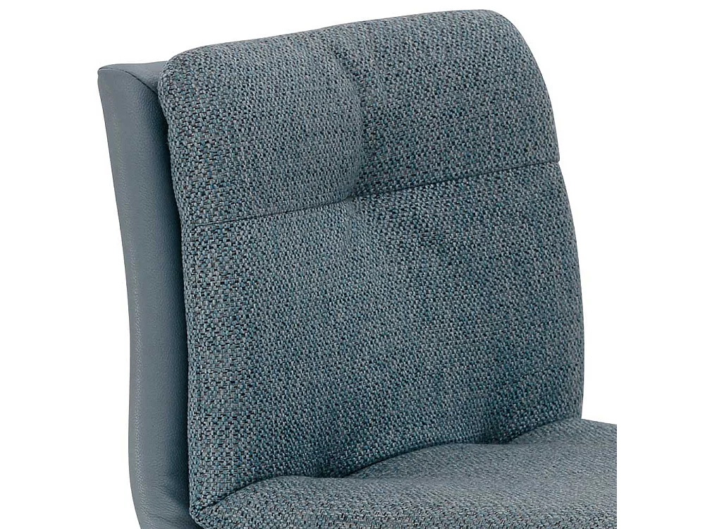 Hoher Hocker Küche oder Bar in Blaugrau und Hellblau Made in Germany