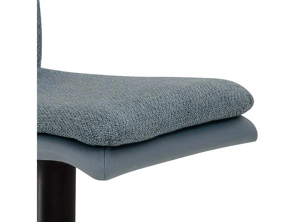 Hoher Hocker Küche oder Bar in Blaugrau und Hellblau Made in Germany