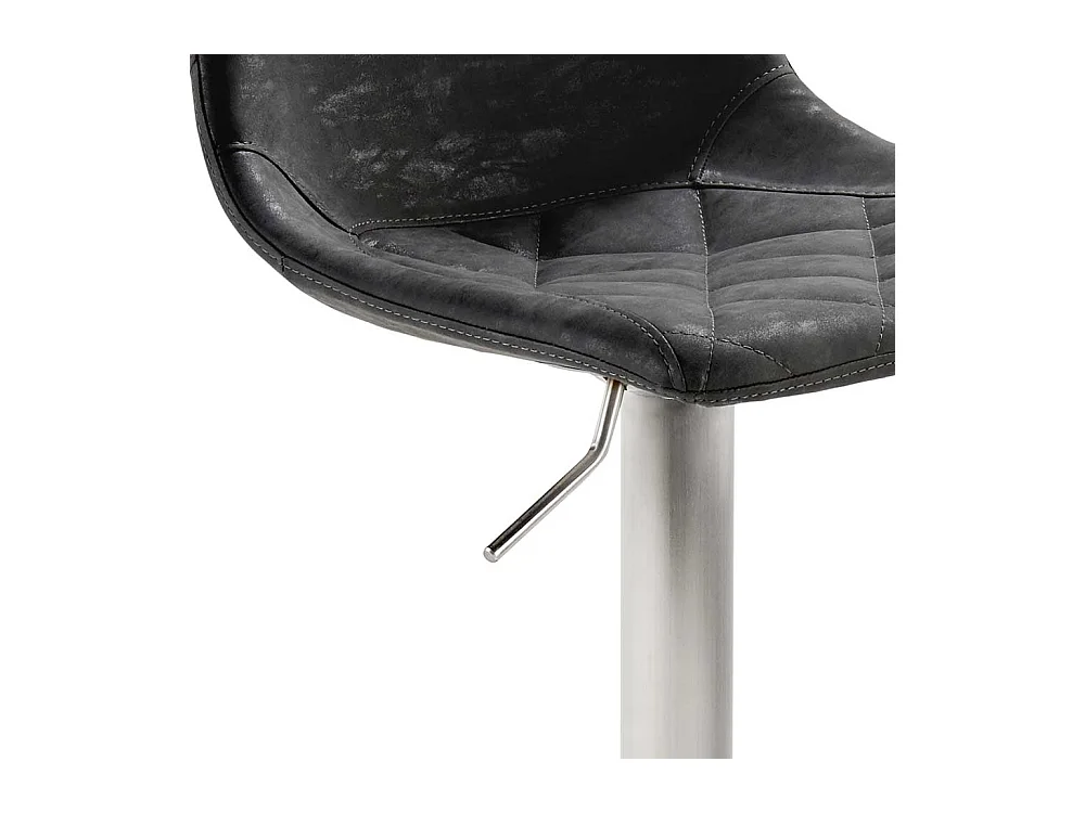 Tresenstuhl mit gepolsterter Rückenlehne Gasdruck höhenverstellbar