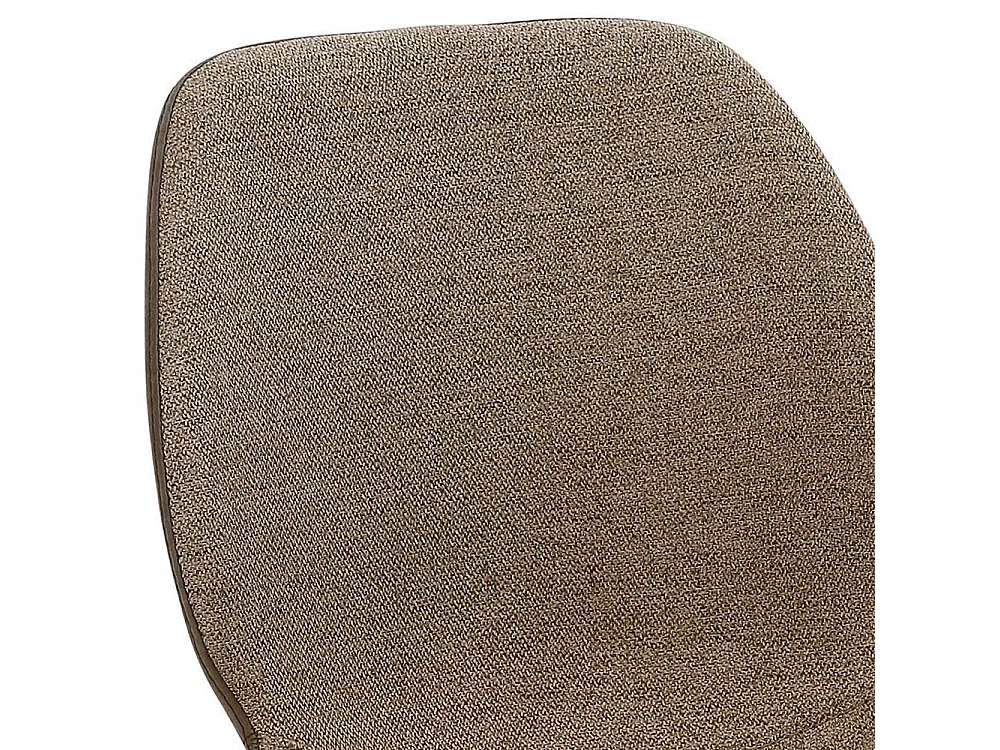 Metallgestell Küchenhocker in Schlammfarben Beige Schwarz