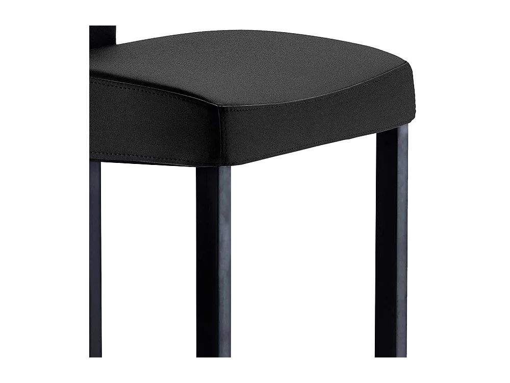 Premium Barstuhl in Schwarz Anthrazit