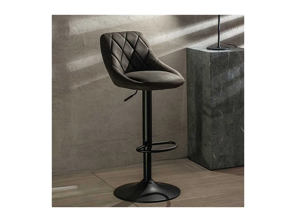 Barstühle mit Rückenlehne höhenverstellbar (2er Set)