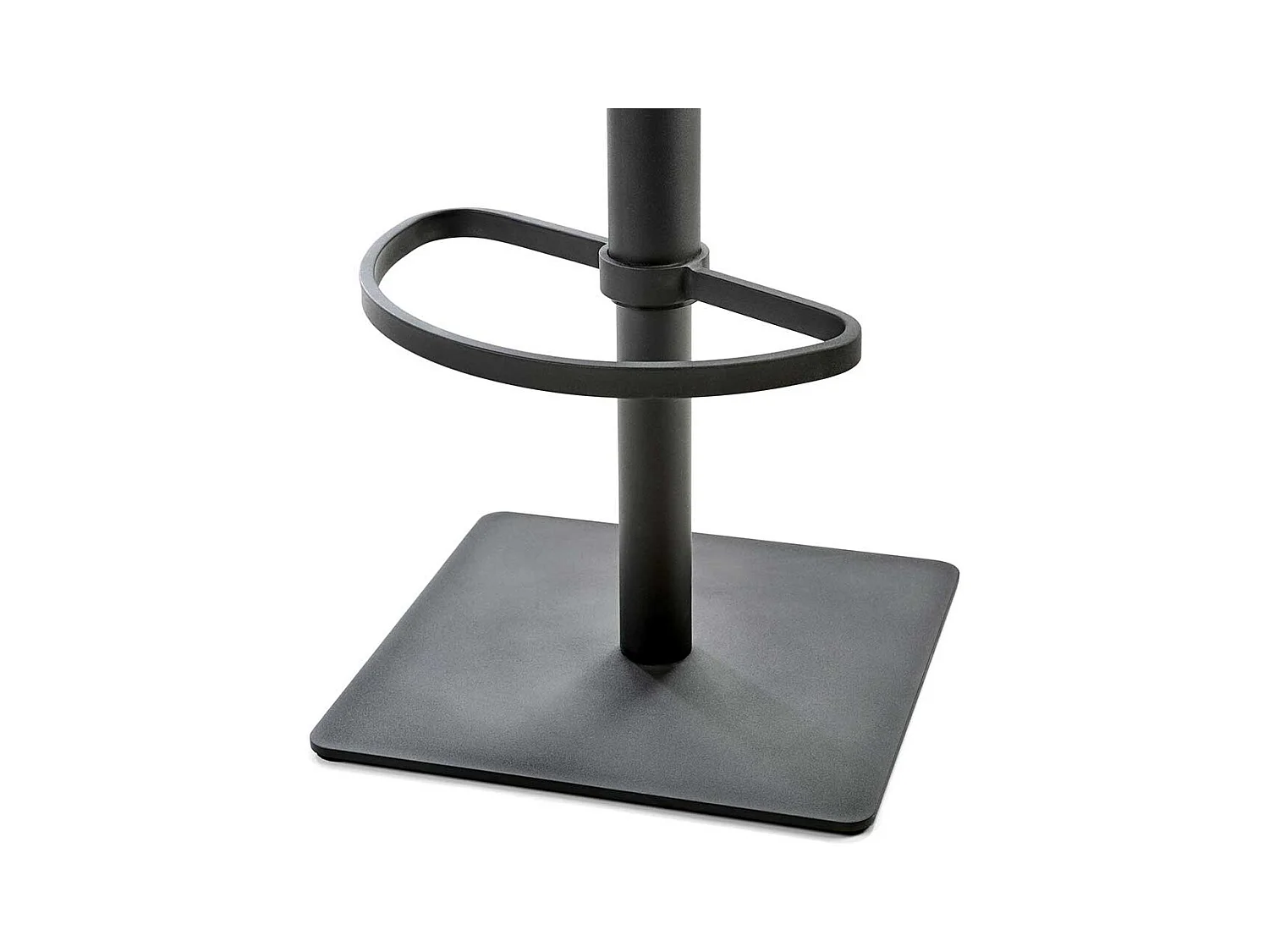 Barstuhl in Schlammfarben Kunstleder modern