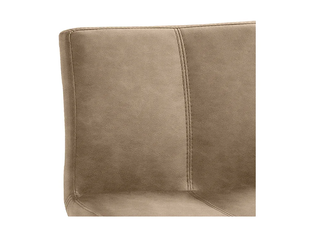 Barhocker Design aus Edelstahl Kunstleder