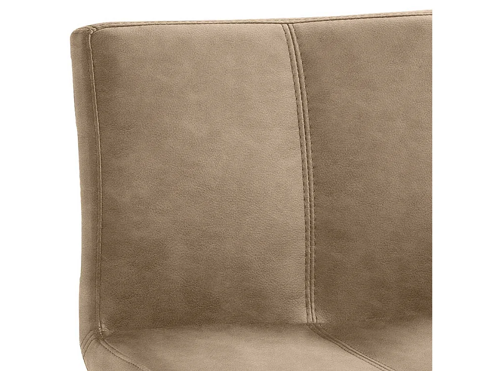 Barhocker Design aus Edelstahl Kunstleder