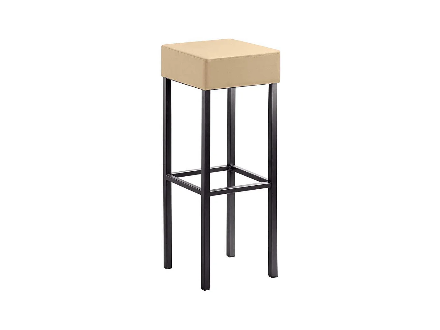 Tresenstuhl mit Vierfußgestell aus Metall 91 cm Sitzhöhe