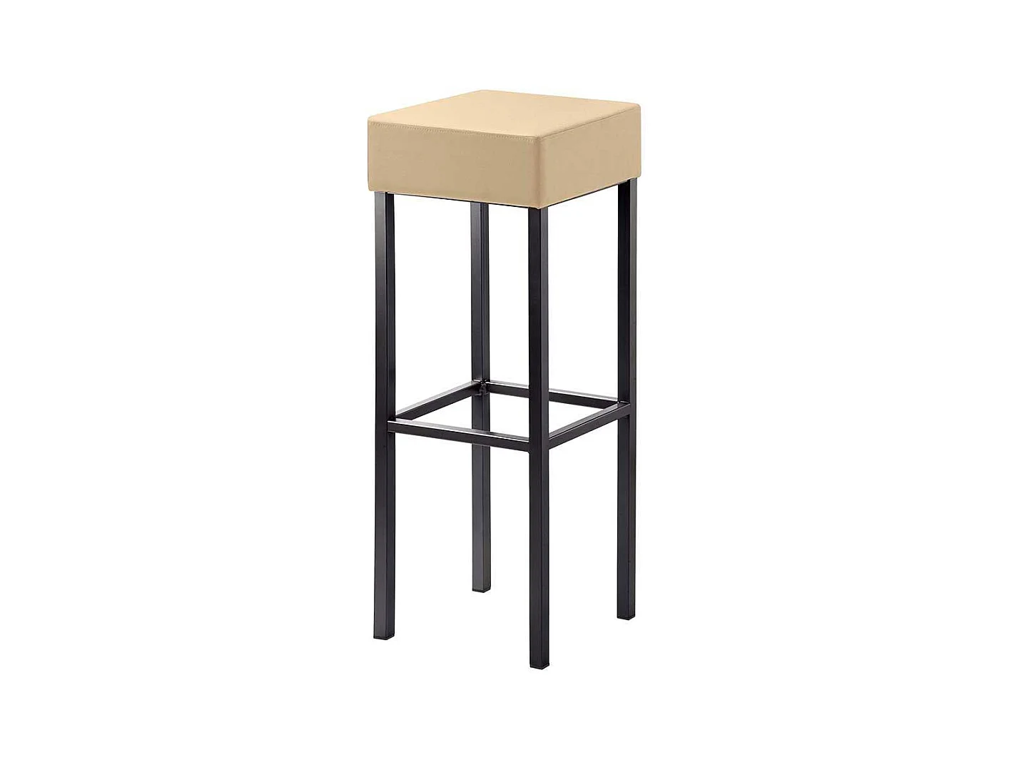 Tresenstuhl mit Vierfußgestell aus Metall 91 cm Sitzhöhe