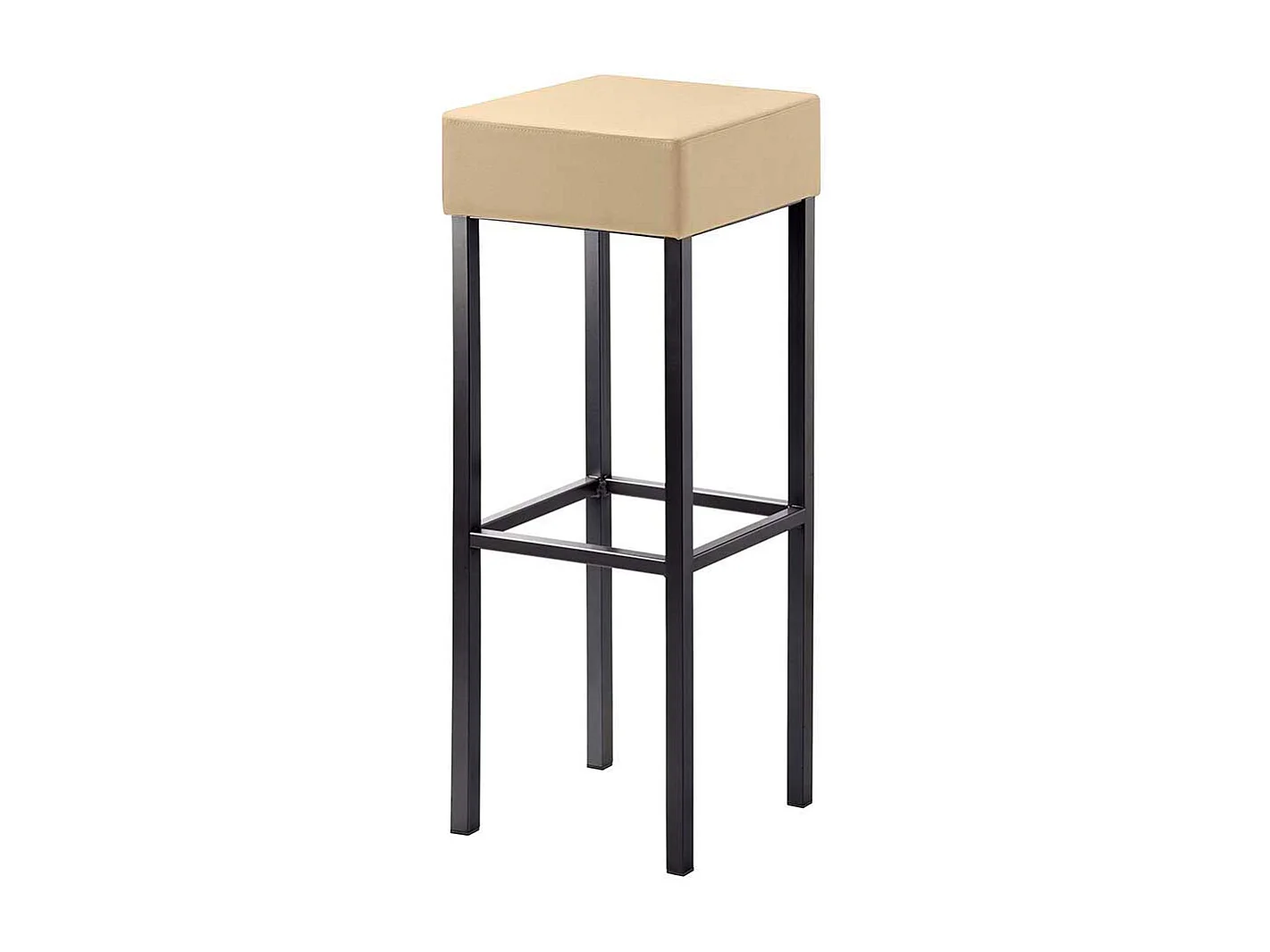 Tresenstuhl mit Vierfußgestell aus Metall 91 cm Sitzhöhe