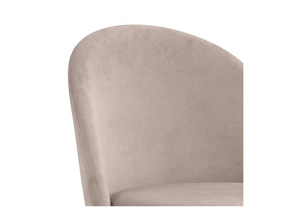 Tresenstuhl Barhocker Set in Beige und Goldfarben (2er Set)