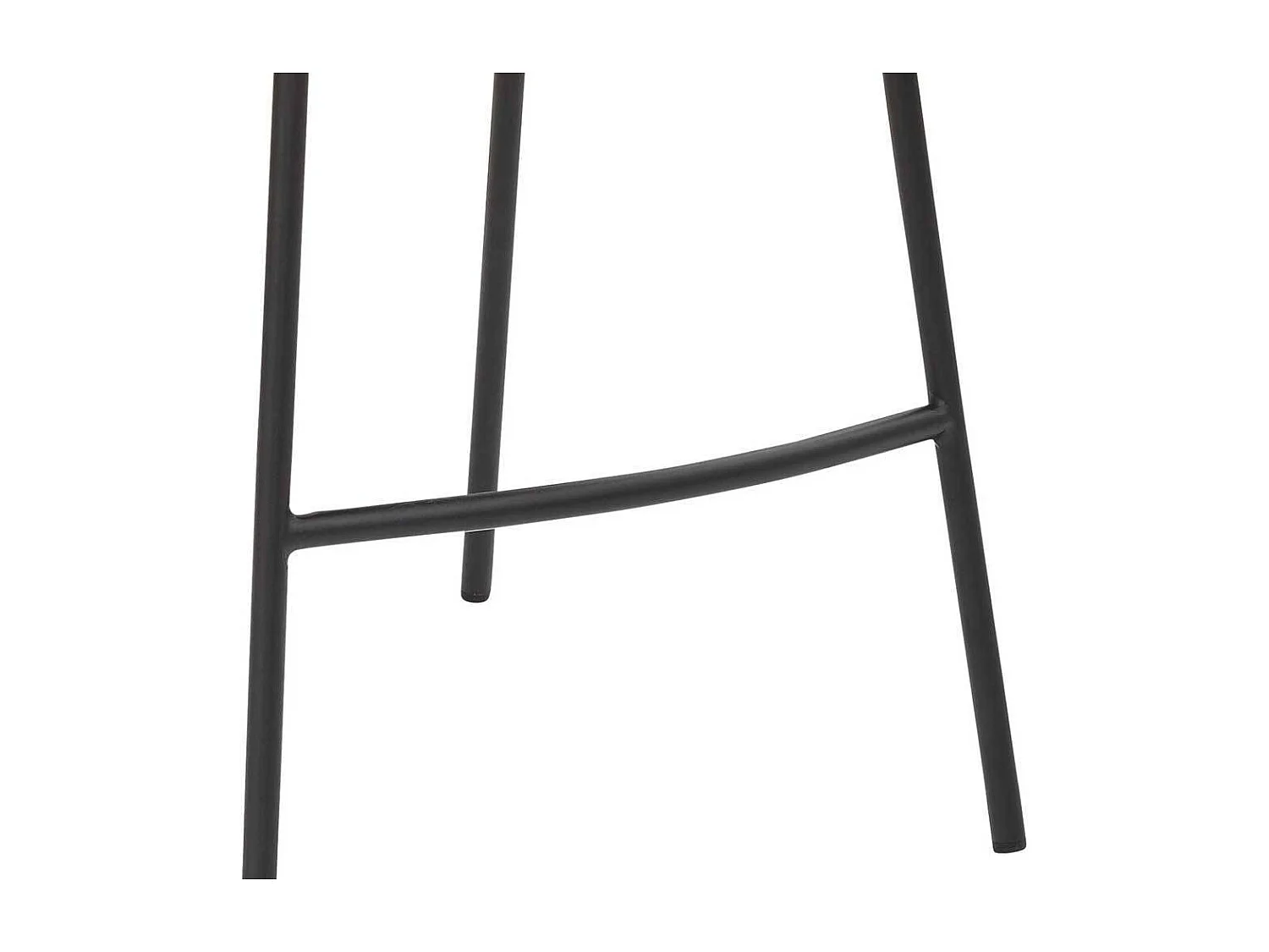 Hocker für Küchentheke mit 67 cm Sitzhöhe Bezug aus Microfaser