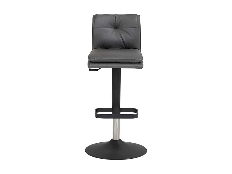 Küchentheken Hocker mit gepolsterter Rückenlehne Tellerfuß