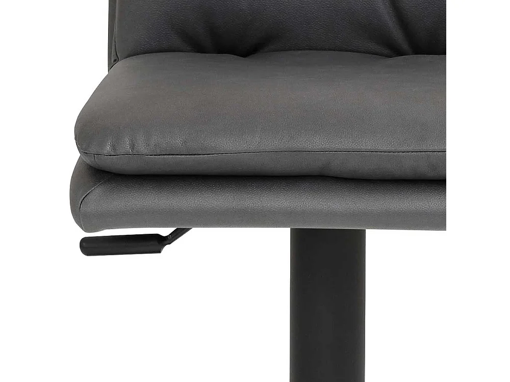 Küchentheken Hocker mit gepolsterter Rückenlehne Tellerfuß