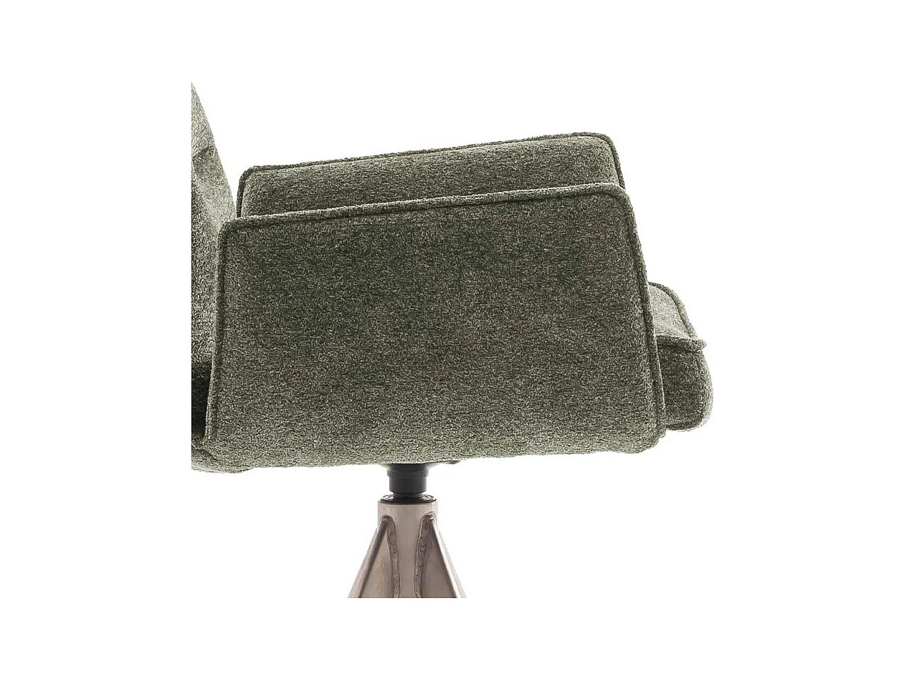 Barhocker Tresenstuhl mit Armlehnen und Fußgestell aus Metall (2er Set)