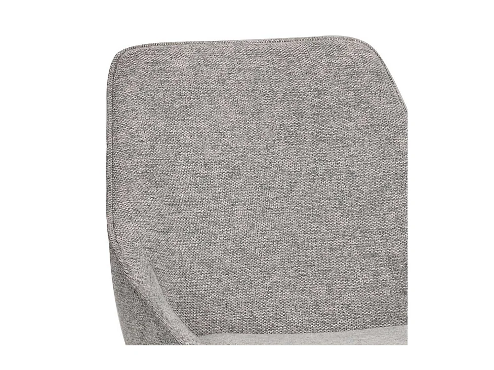 Graue Hochhocker mit gepolsterter Rückenlehne 67 cm Sitzhöhe (2er Set)