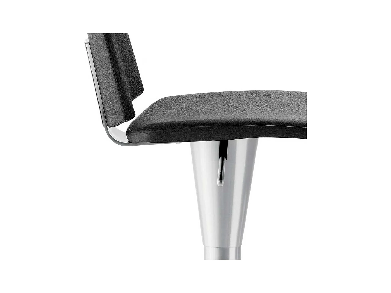 Hochhocker mit gepolsterter Rückenlehne 83 cm Sitzhöhe