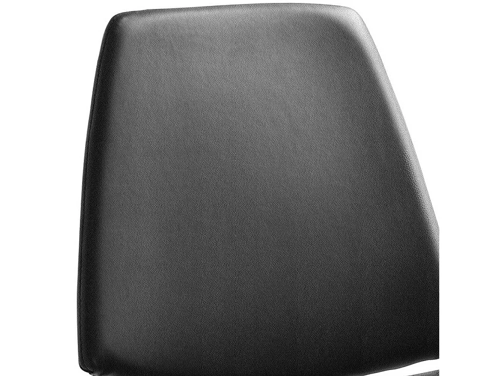 Hochhocker mit gepolsterter Rückenlehne 83 cm Sitzhöhe