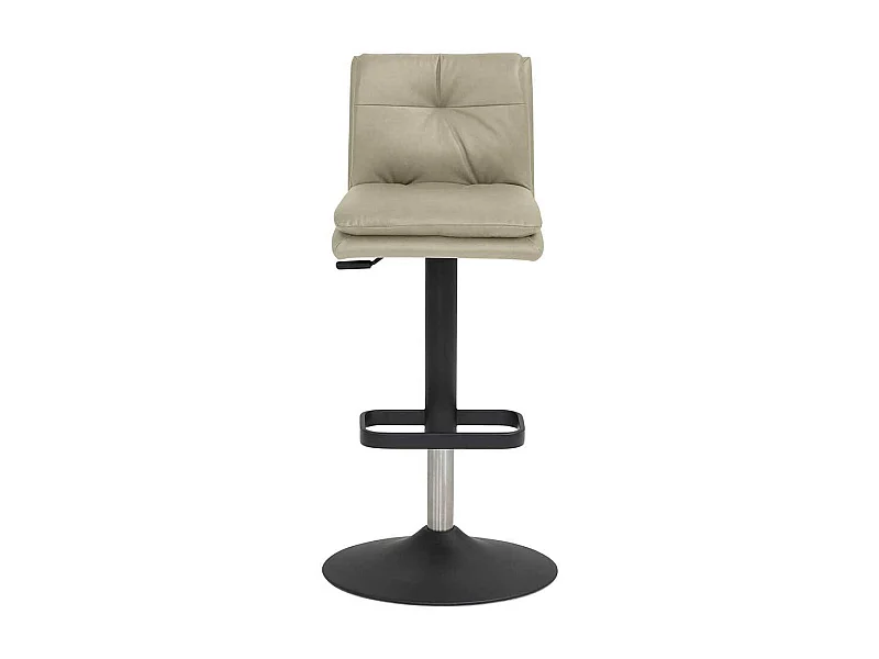 Tresenhocker mit Fußstütze und gepolsterter Rückenlehne drehbar