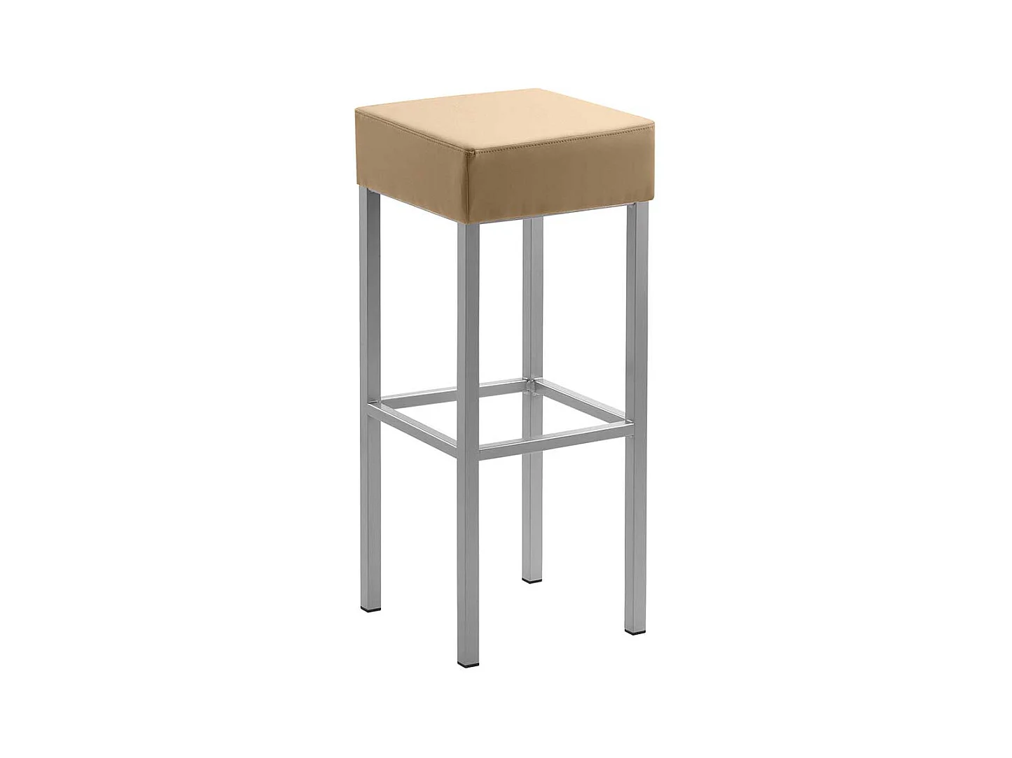 Bar Hochhocker in quadratischer Form 81 cm Sitzhöhe