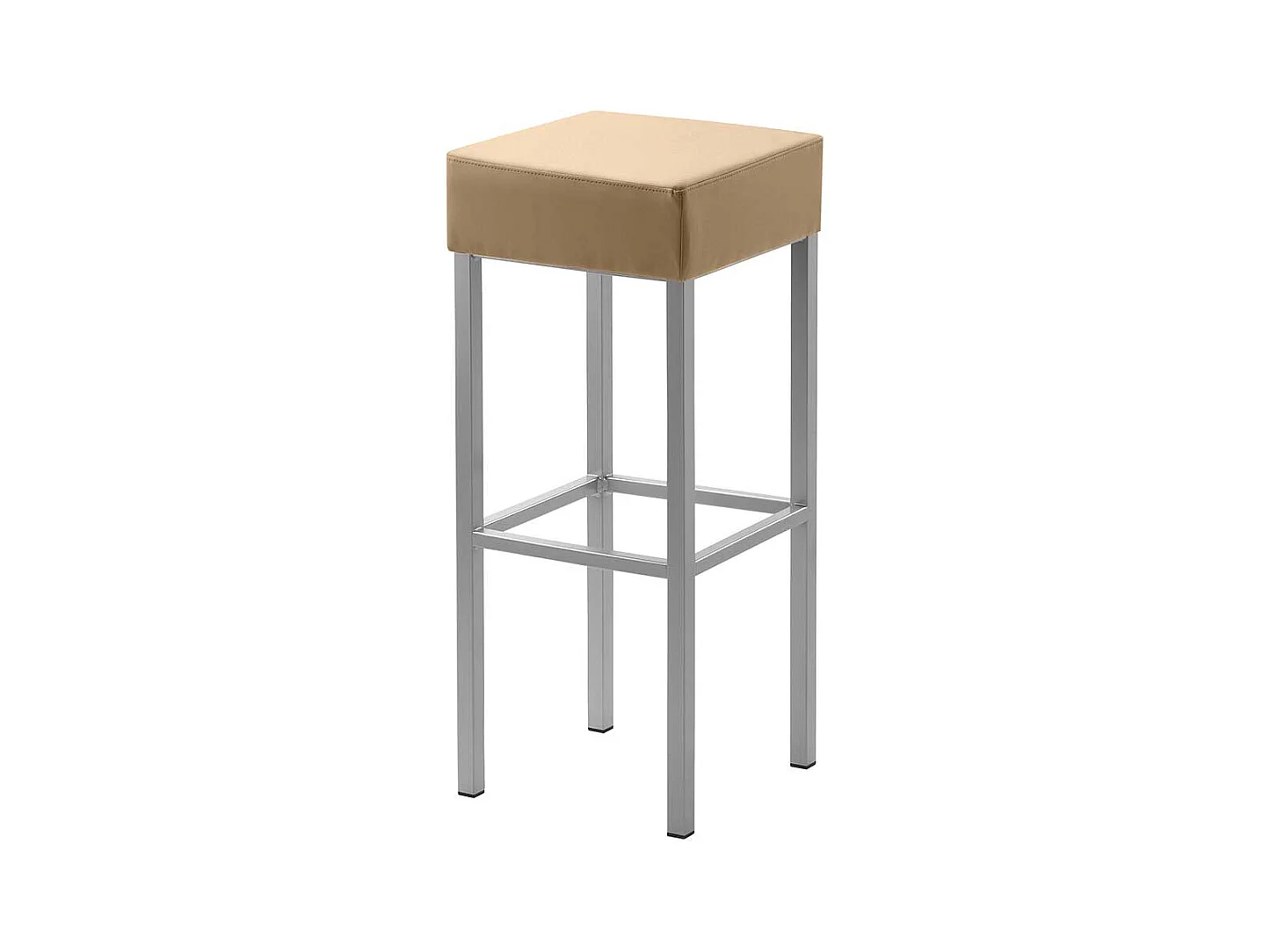 Bar Hochhocker in quadratischer Form 81 cm Sitzhöhe