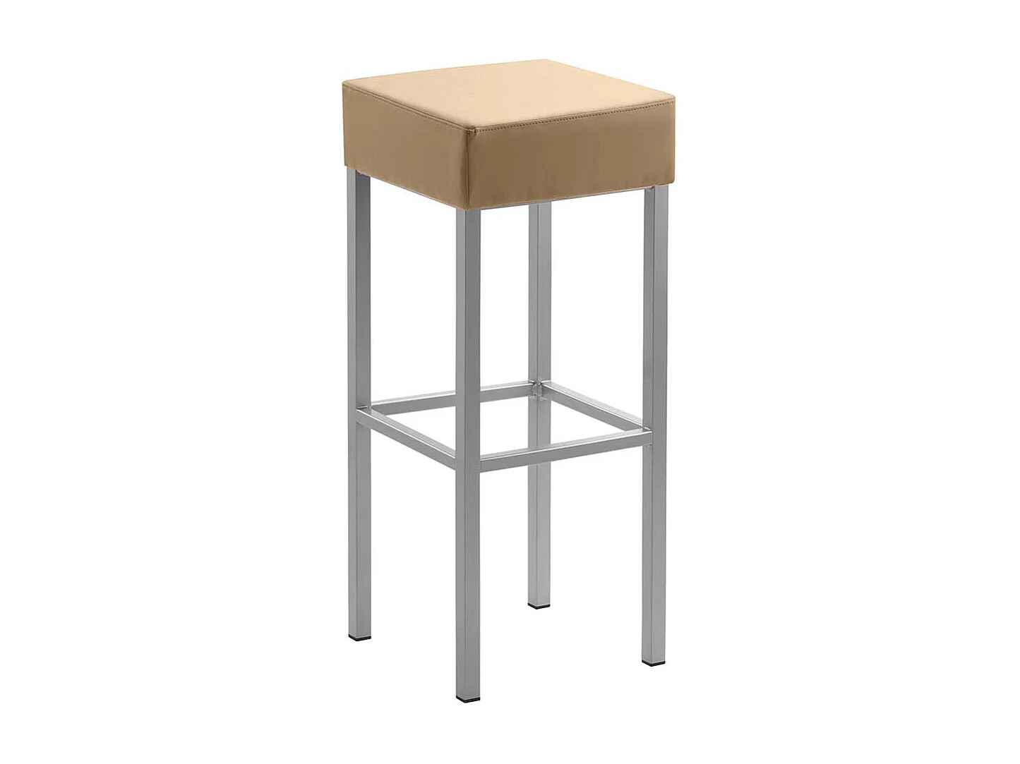 Bar Hochhocker in quadratischer Form 81 cm Sitzhöhe