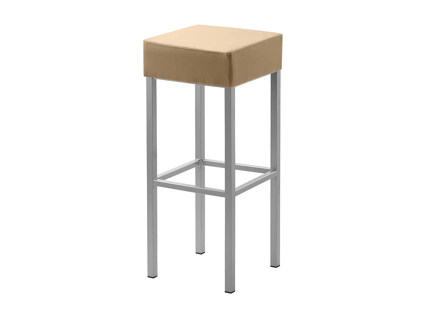 Bar Hochhocker in quadratischer Form 81 cm Sitzhöhe