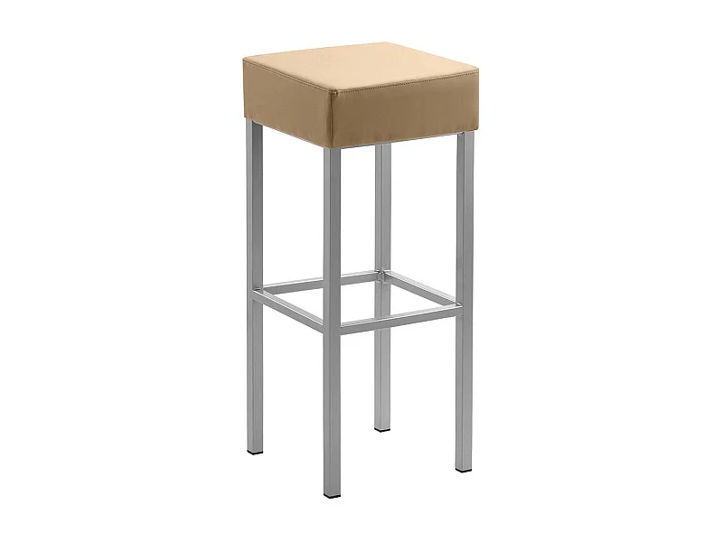 Bar Hochhocker in quadratischer Form 81 cm Sitzhöhe