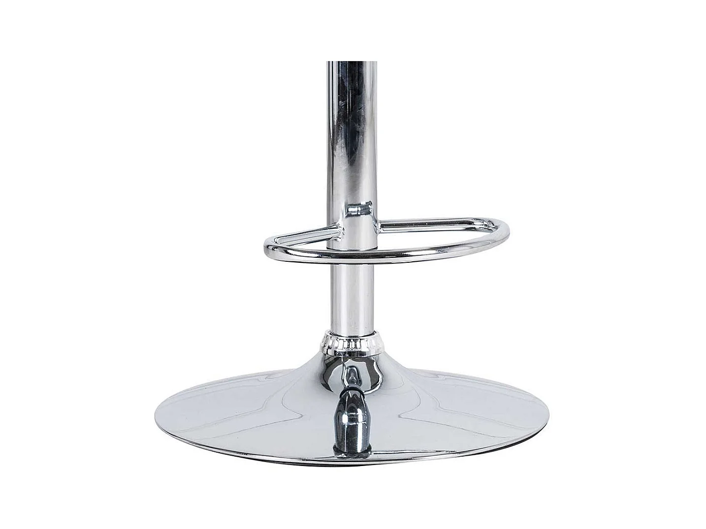 Barhocker in Taupe Kunstleder höhenverstellbar (2er Set)