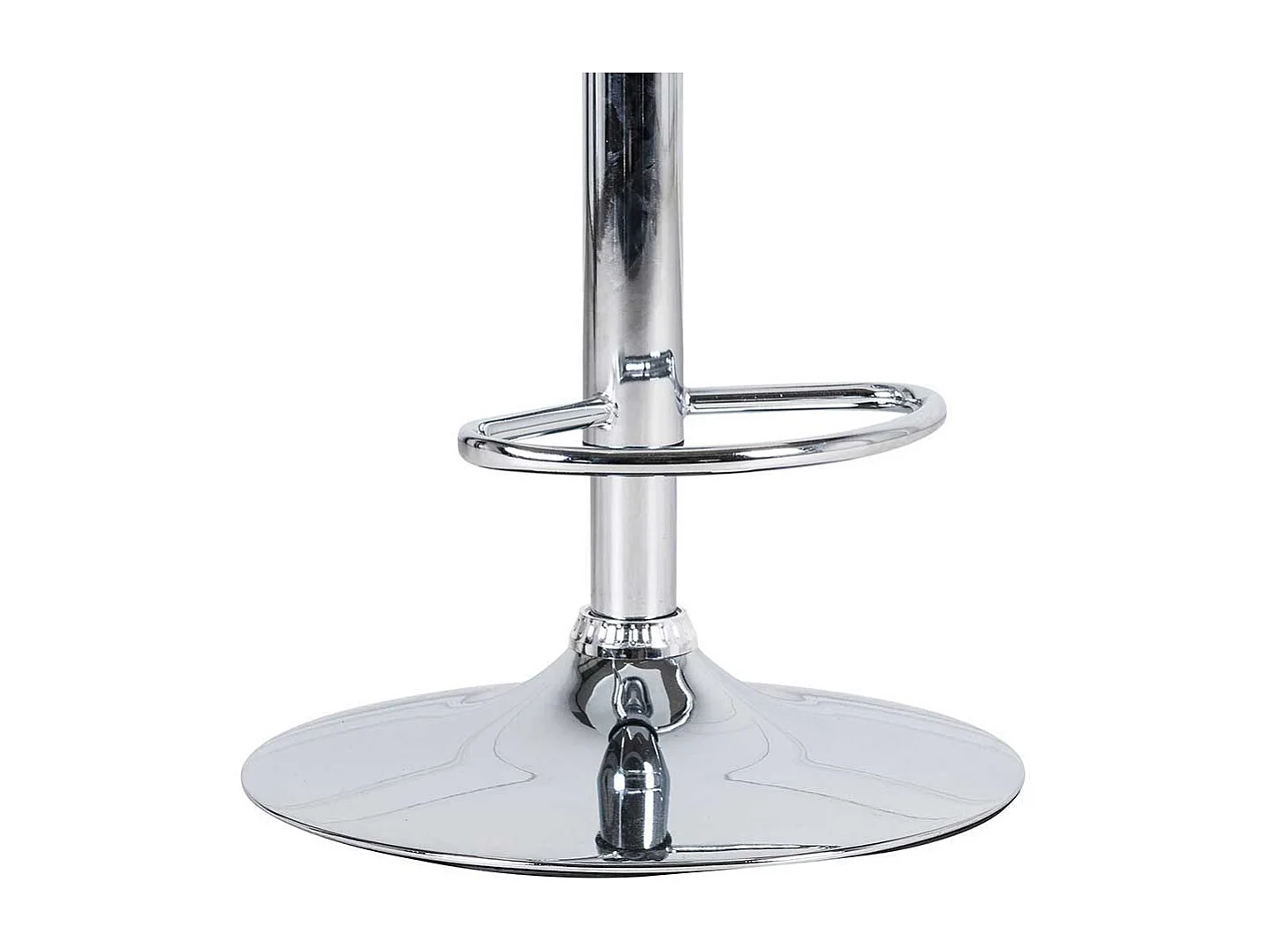 Barhocker in Taupe Kunstleder höhenverstellbar (2er Set)