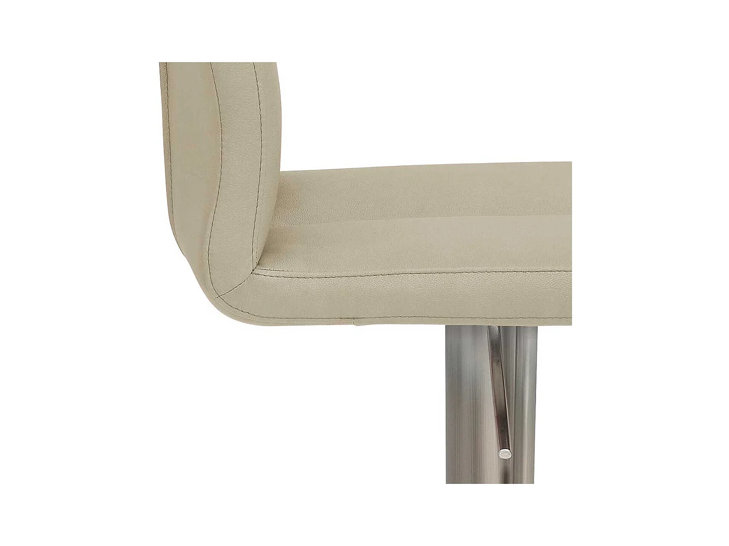 Tresenstuhl mit gepolsterter Rückenlehne Gasdruck höhenverstellbar