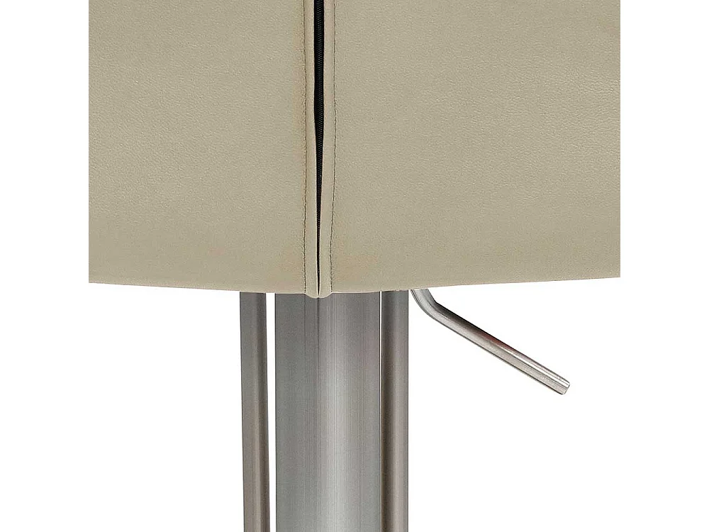 Tresenstuhl mit gepolsterter Rückenlehne Gasdruck höhenverstellbar