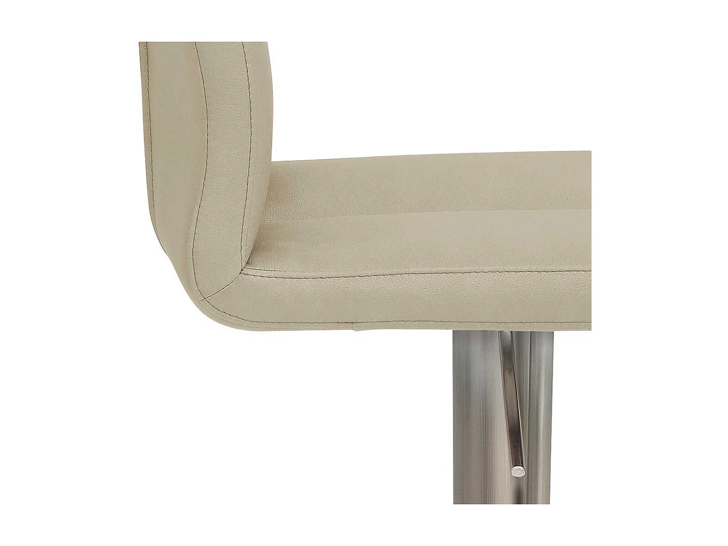 Tresenstuhl mit gepolsterter Rückenlehne Gasdruck höhenverstellbar