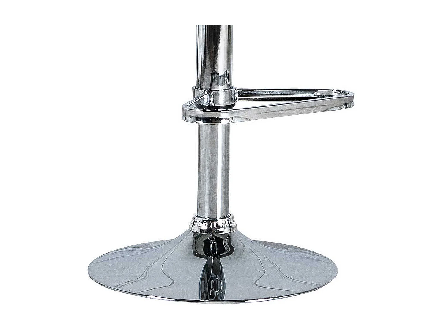 Kunststoff Barstuhl in Schwarz höhenverstellbar