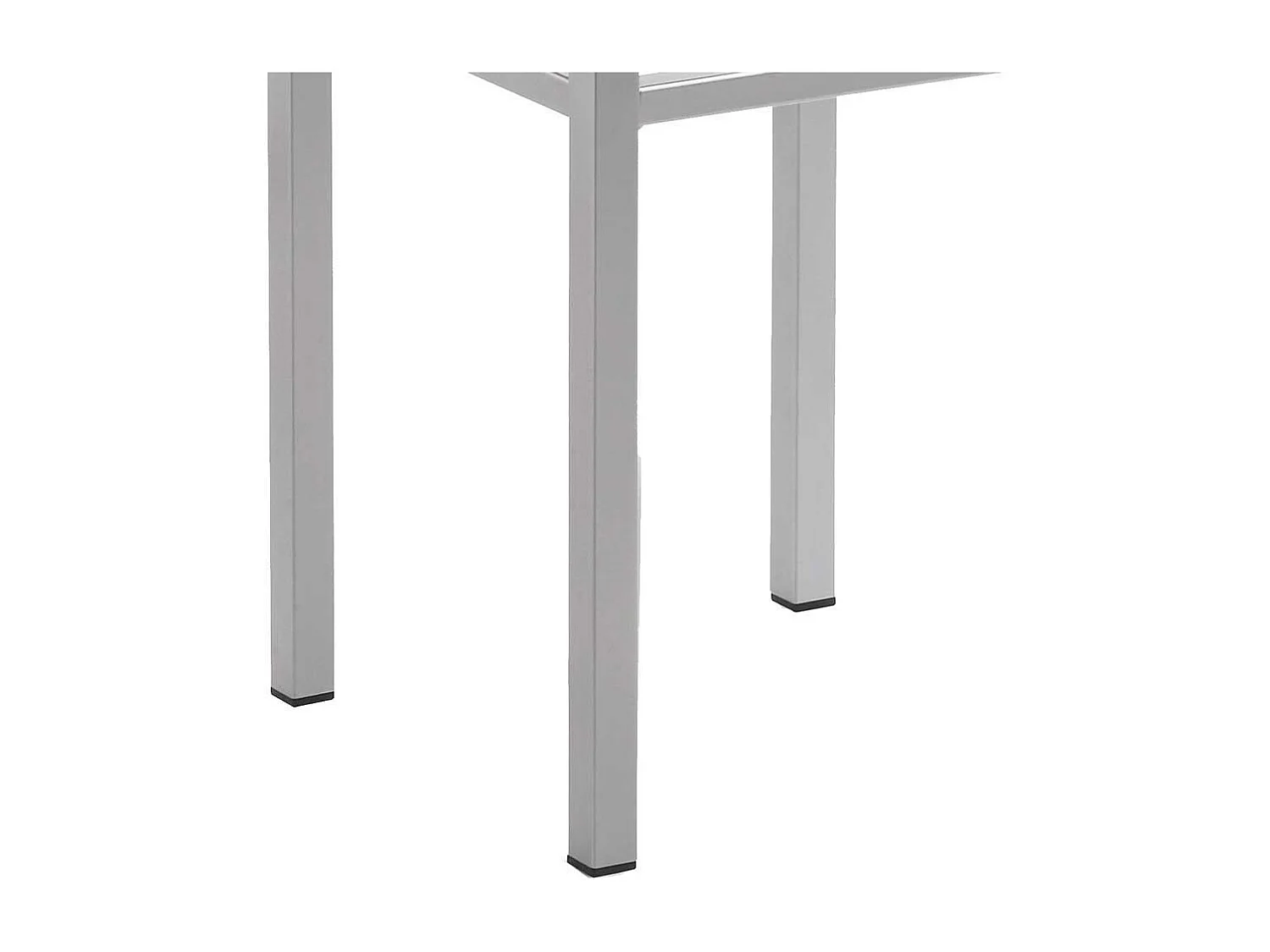 Barhocker Design aus Microfaser Vierfußgestell aus Metall