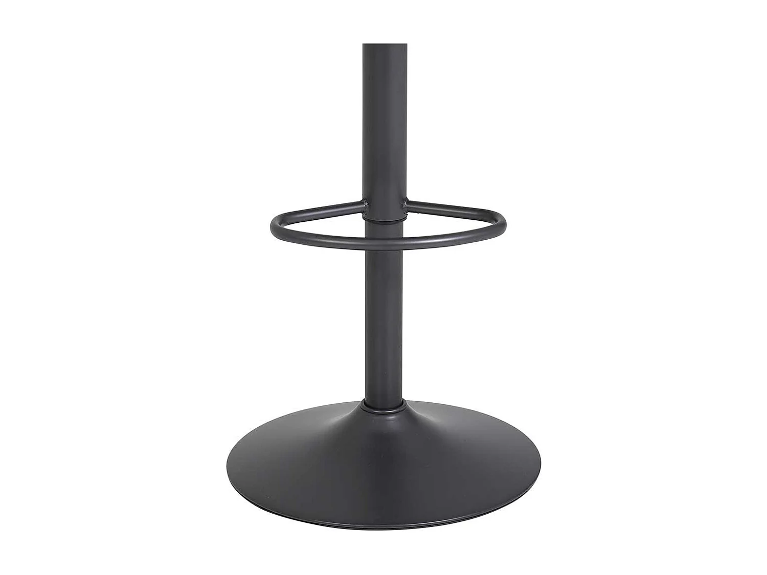 Design Barhocker in Grau Microfaser höhenverstellbar (2er Set)